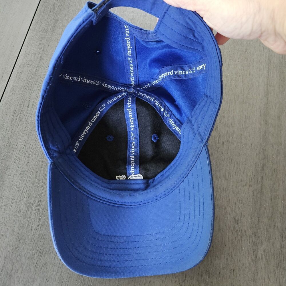 Vineyard Vines Unisex Blue Whale Embroidered Hat Adjustable  Baseball Cap Preppy - Picture 4 of 8